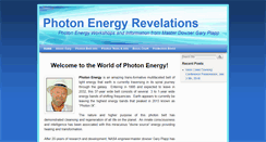Desktop Screenshot of photonrevelations.com